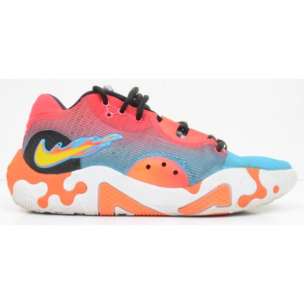 Nike PG‎ 6 NRG Hot Wheels Paul George Men's 6 Laser Red Orange White DH8446-400